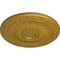Ekena Millwork Lunel Ceiling Medallion (Fits Canopies up to 3 3/4"), Hnd-Painted Pharaohs Gold, 20 1/4"OD x 1 1/2"P CM20LUPGS - alternate 4